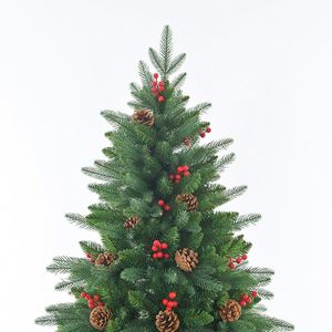 Nouvel arbre de Noël en PVC écologique, décoration de maison pour les fêtes, arbre artificiel automatique - Product Image 4