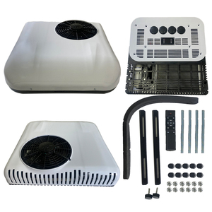 Aire Acondicionado Frío/Calor Cold King de Techo 12V/24V Blanco/Rojo con Capacidad de Enfriamiento de 1200-1800W para Autos, Camionetas, Camiones y Autobuses - Product Image 2