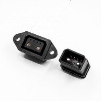 Personnalisé 40A Courant Élevé 2 + 4 2 + 6 Broches D-Tap D TAP Connecteur de Batterie de Véhicule Électrique Vélo Électrique Chargeur de Batterie Câble de Prise