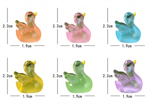 Novedad: Adorno de Resina de Conejito Pastel Jelly Bunny para Dioramas, Figura en Miniatura de Conejo de Pascua, Decoración para Manualidades DIY - Product Image 3