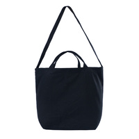 Sac fourre-tout en toile robuste personnalisé avec logo, idéal pour le travail quotidien, l'école, les week-ends, le yoga, sac de sport à bandoulière pour femme avec 3 poignées