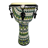 Djembé africain professionnel AIMU de 10 pouces, bonne performance, avec chambre en ABS et peaux synthétiques par Yongxin