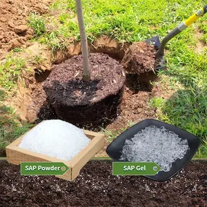 SOCO农业级SAP Sap中耕机水凝胶高吸水性聚合物potasio