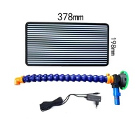 Lampe de débosselage 12V avec 6 LED réglables, outil de réparation automobile, lampe de débosselage Zebra PDR, lampe PDR