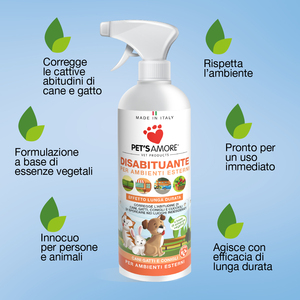 Amore ของสัตว์เลี้ยงทำในอิตาลีผลิตภัณฑ์ทางการศึกษาแชมพูไมโคร Encapsulated ที่น่ารังเกียจกำจัดนิสัยกลางแจ้งสำหรับนกพิราบกระต่าย - Product Image 5