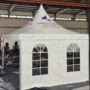 Taille personnalisée 3x3 4x4 5x5 6x6 8x8 10x10 2.5m <span class=keywords><strong>hauteur</strong></span> avant-toit gazebo extérieur commercial PVC <span class=keywords><strong>grande</strong></span> <span class=keywords><strong>tente</strong></span> de jardin pour mariage, événements - Product Image 4