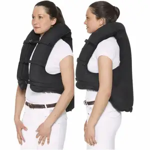 Unisex Motocross Riding Jacket with Air Bag Protective and Reflective Motorcycle Equestrian Vest Made of Durable Nylon