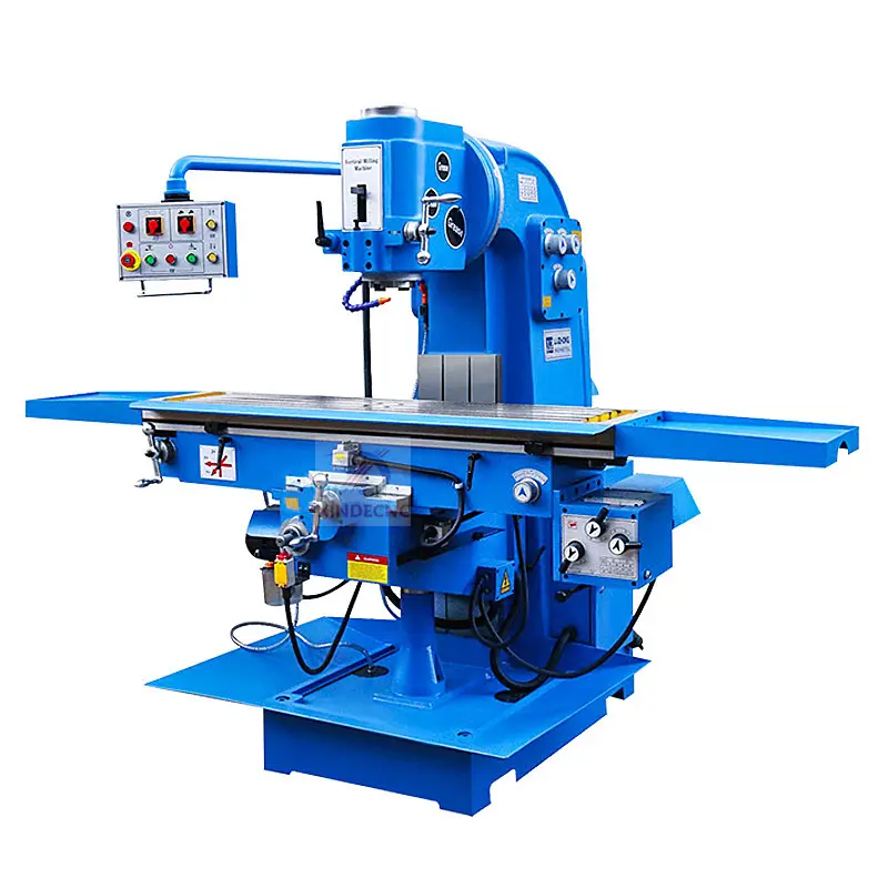 High quality vertical XW5032 universal milling machine three-axis digital display vertical rotary head milling machine