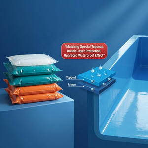 Revestimiento Líquido Duradero para <span class=keywords><strong>Piscinas</strong></span>, Impermeabilizante para Concreto, Pintura Impermeable Específica para <span class=keywords><strong>Piscinas</strong></span>, Revestimiento Impermeable <span class=keywords><strong>de</strong></span> Alta Resistencia - Product Image 2