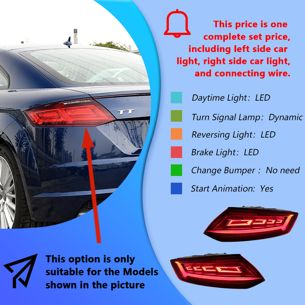 Feu arrière, un ensemble