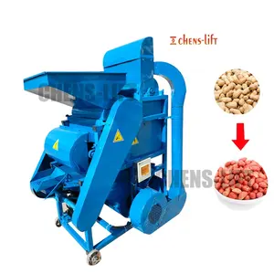 Impianto di estrazione di olio commerciale di alta qualità elettrico di arachidi Sheller per uso domestico ad alta efficienza Mobile Sheller semi di ricino