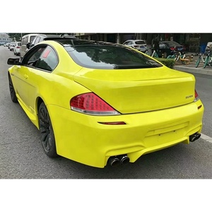 Kit carrosserie FRP M6 pour <span class=keywords><strong>BMW</strong></span> Série 6 630i <span class=keywords><strong>640i</strong></span> 650i <span class=keywords><strong>E63</strong></span> 2004-2007 : Pare-chocs avant, jupes latérales, pare-chocs arrière, largeur de carrosserie élargie - Product Image 3