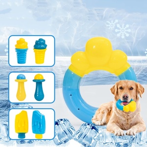 ของเล่นเคี้ยวสำหรับสัตว์เลี้ยง TPR Safe Iced ช่วยทำความสะอาดฟัน บรรเทาความร้อนในหน้าร้อน สำหรับสุนัขและแมว - Product Image 2
