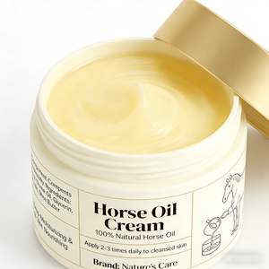 <span class=keywords><strong>Pommade</strong></span> à l'huile de cheval pure pour la réparation et l'hydratation de la peau, baume multi-usages pour le <span class=keywords><strong>visage</strong></span>, les mains, le corps, l'eczéma et les soins des peaux sèches - Product Image 4