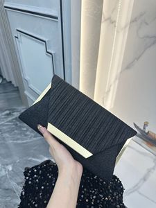 WEEKS SH0347 <span class=keywords><strong>2023</strong></span> pochette de soirée en nylon de luxe avec sangle de chaîne magnétique strass Accents-sac de fête étincelant portable - Product Image 2