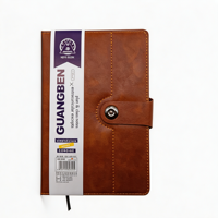 Carnet de notes professionnel A5 en cuir PU personnalisé, faible MOQ 200 pièces, reliure cousue, 120 feuilles, agenda promotionnel