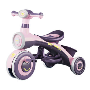 Vélo d'équilibre à 4 <span class=keywords><strong>roues</strong></span> en plastique bon marché pour enfants de 2 à 4 ans avec voiture coulissante musicale-Jouet d'équitation et de divertissement pour enfants - Product Image 2