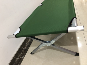 <span class=keywords><strong>Lit</strong></span> de camping pliable en aluminium robuste, portable, sur mesure, pour adultes, idéal pour les voyages et le camping en plein air. - Product Image 4