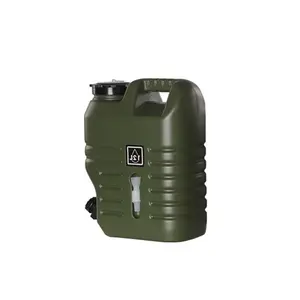 GARIDA Outdoor Camping Drinking Water Bucket With Faucet Car Water Storage Tank Plastic PC Water Purification Box GCW-001