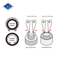Kit d'outils de pinces à circlips internes et externes réglables de 16"