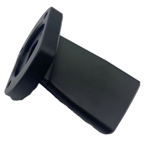 Custom CNC Milling CNC Machining Service Anodized Aluminum Angled Flange Mount Bracket, OEM Automation <b>Machinery</b> Connection - Product Image 4