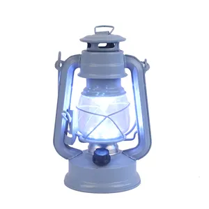 Lampe hurricane de style chinois avec lampe LED et lampe rétro au kérosène, adaptée à une utilisation d'urgence en extérieur