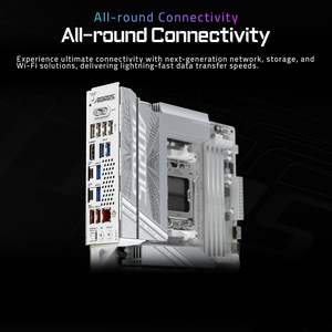 GIGABYTE X870 AORUS Elite fi7 ICE AM5 LGA ATX DDR5 <span class=keywords><strong>M</strong></span>.2 PCIe USB4 2.5gbe LAN ضمان 5 سنوات AMD board - Product Image 2