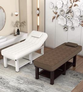 Gabinete de almacenamiento plegable portátil moderno ajustable, marco de madera, mesa de masaje de Metal para Spa, salón de belleza Facial, uso en dormitorio de Hotel - Product Image 3