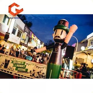 Boneka Hewan Kartun Tiup yang Mengibarkan Tangan (Babi, Bebek, Kelinci) untuk Promosi dengan Tenda dan Gapura Balon - Product Image 5