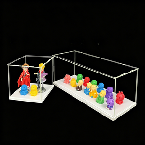 Caja de exhibición acrílica transparente a prueba de polvo para figuras de acción, juguetes, coches, bloques de construcción, almacenamiento de Lego, al por mayor - Product Image 6