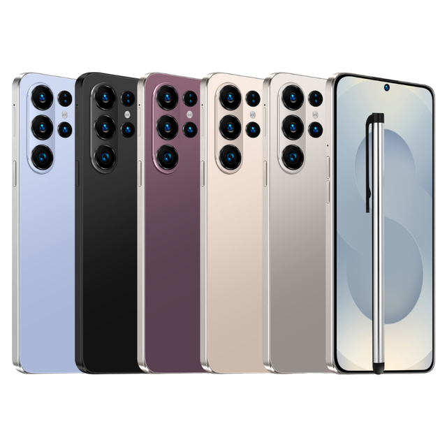 1TB S26 Ultra 5G Dual SIM Smartphone Deca Core 108MP Latest Processor LCD 7.3" High Quality Android 15 Gaming Mobile Telephone