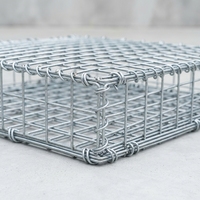 Offre Spéciale : Gabion Chuangdi en treillis soudé hexagonal, fil de fer galvanisé, personnalisable pour mur de soutènement en pierre