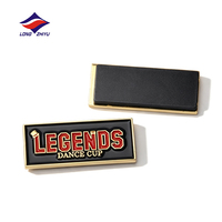 Aimants de réfrigérateur personnalisés Longzhiyu 20Y avec logo 2D en alliage de zinc, souvenirs, autocollants magnétiques pour réfrigérateur, fabricant