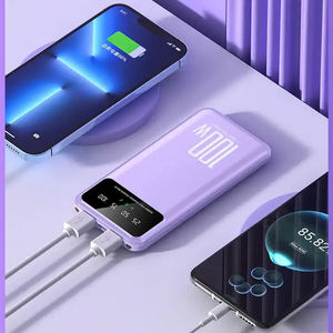 20000mah Power Bank capacité OEM <span class=keywords><strong>pas</strong></span> <span class=keywords><strong>cher</strong></span> sortie de type C charge super rapide chargeur portable Ultra mince banques d'alimentation à charge rapide - Product Image 2