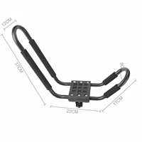 Kayak Accessoires Double Toit Barre Transversale Kayak Transporteur Bateau Ski Surf Snowboard Toit Montage Voiture Cross J-Bar Rack