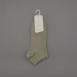 Chaussettes courtes pour femmes en coton 100% neuves, sortie d'usine, chaussettes basses à la cheville, confortables et transparentes - Product Image 3