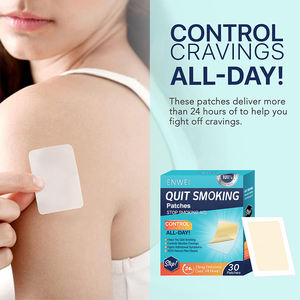 Nouveau <span class=keywords><strong>Patch</strong></span> Anti-Tabac Tendance Étape 1 21mg Patchs <span class=keywords><strong>pour</strong></span> <span class=keywords><strong>Arrêter</strong></span> <span class=keywords><strong>de</strong></span> <span class=keywords><strong>Fumer</strong></span> OEM Vente en Gros Usine Personnalisée - Product Image 4