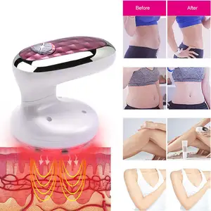 Lazy Relax Muscle Vibration Fat Cellulite Microwave Stretch Mark Remover EMS Electric Red Light Handheld Body Slimming Device