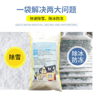 Produit de dégivrage au chlorure de calcium en sacs de 1 kg pour routes, aéroports et toitures de garages – Agent dégivrant en petits emballages - Product Image 3