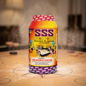 Polvo para Juego de Carrom, Plástico, Frasco de 1 Kg, Práctica XL Especial FST WSP, Juego de Mesa Deportivo para Interiores - Product Image 3