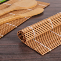 Ensemble d'outils à sushi japonais compact ESTICK avec baguettes, tapis en bambou, cuillère, couteau pour la préparation de rouleaux et de boulettes de riz aux algues