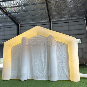 Tente de <span class=keywords><strong>camping</strong></span> gonflable Langko blanche avec éclairage LED de haute qualité - Product Image 4