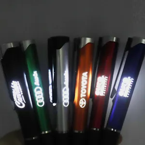 Neuestes Design Top-Qualität Promotion Pen LED Light Custom Logo Multifunktion stift mit Licht