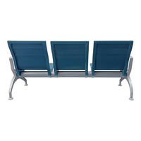 Chaise d'attente pour dialyse à 3 places en plastique, réglable électriquement, design moderne pour hôpital
