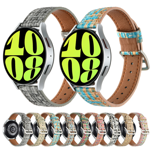 Correa de Reloj Inteligente Amazfit GTS de Cuero Genuino de Fábrica de 18 mm y 20 mm para Reloj Huami <span class=keywords><strong>Huawei</strong></span> <span class=keywords><strong>GT</strong></span> 2 - Product Image 3