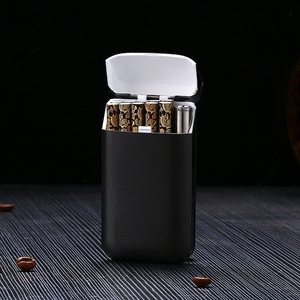 KY 2024 nouveau <span class=keywords><strong>petit</strong></span> Portable 2 en 1 multifonctionnel Usb briquet électrique Rechargeable Vintage étui à cigarettes - Product Image 3