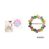 Chaînes en strass de 43 mm plaquées or/argent/gunmetal, boucle en ruban métallique colorée, décorations de chaussures pour femmes, bijoux, vêtements, bricolage