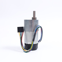 Disesuaikan tinggi daya 6V/24V DC gigi Motor Encoder 37mm kecepatan tinggi Gearbox kipas perahu sepeda listrik; 24VDC sikat komuter