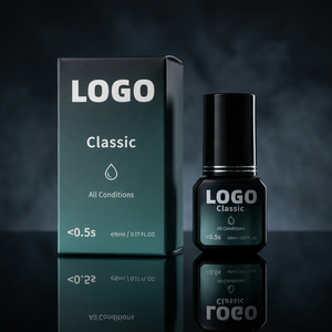 Pegamento Coreano Vegano para Extensiones de Pestañas, de Secado Rápido, Libre de Hidroquinona, Resistente al Agua y al Aceite, para Todas las Condiciones - Product Image 1