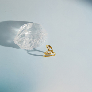 Anello a Coda di Pesce J&<span class=keywords><strong>D</strong></span> Jewelry in Acciaio Inossidabile Placcato Oro 18K con Zirconia Cubica Scintillante a Taglio Marquise, Gioiello Oceano Regolabile - Product Image 6